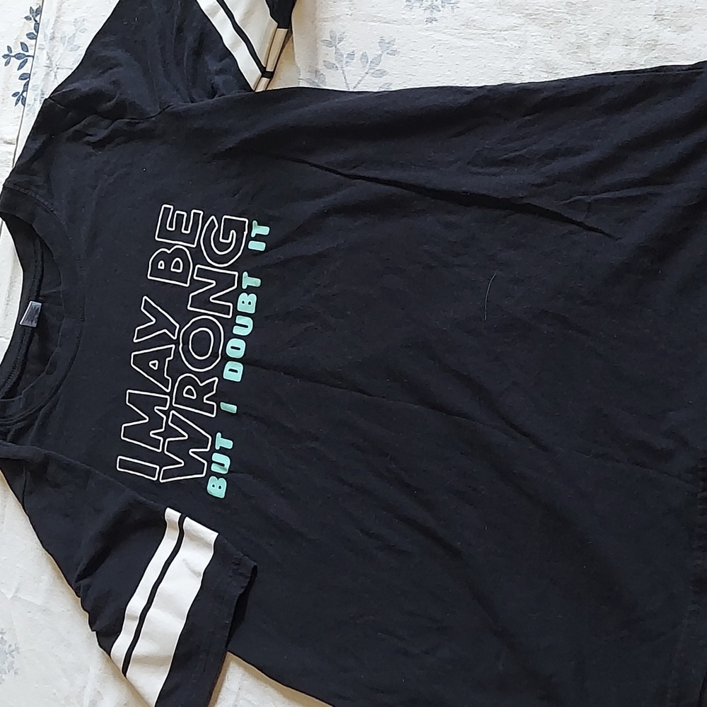 Black shirt, large, Hybrid